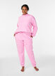 Sweatshirt with high neck and long sleeves, Pink, Model image number 1