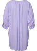 Viscose tunic with 3/4 sleeves, Purple, Packshot image number 1