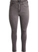 Amy high-waisted super slim fit jeans, Grey, Packshot image number 0
