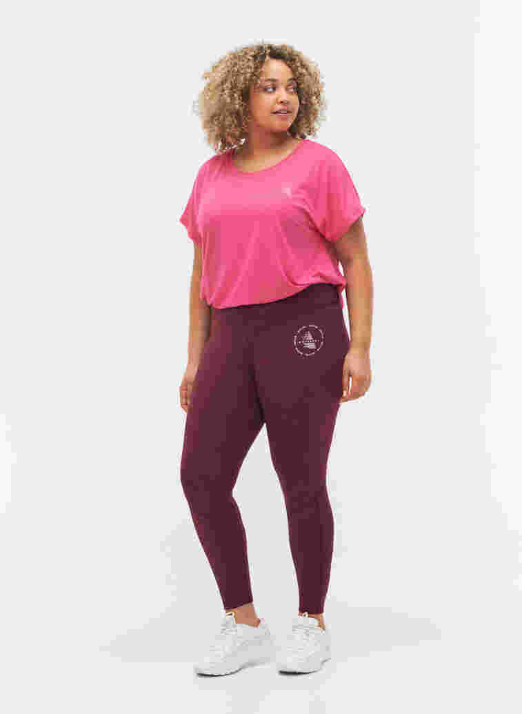 T-shirt, Fuchsia Purple, Model image number 2