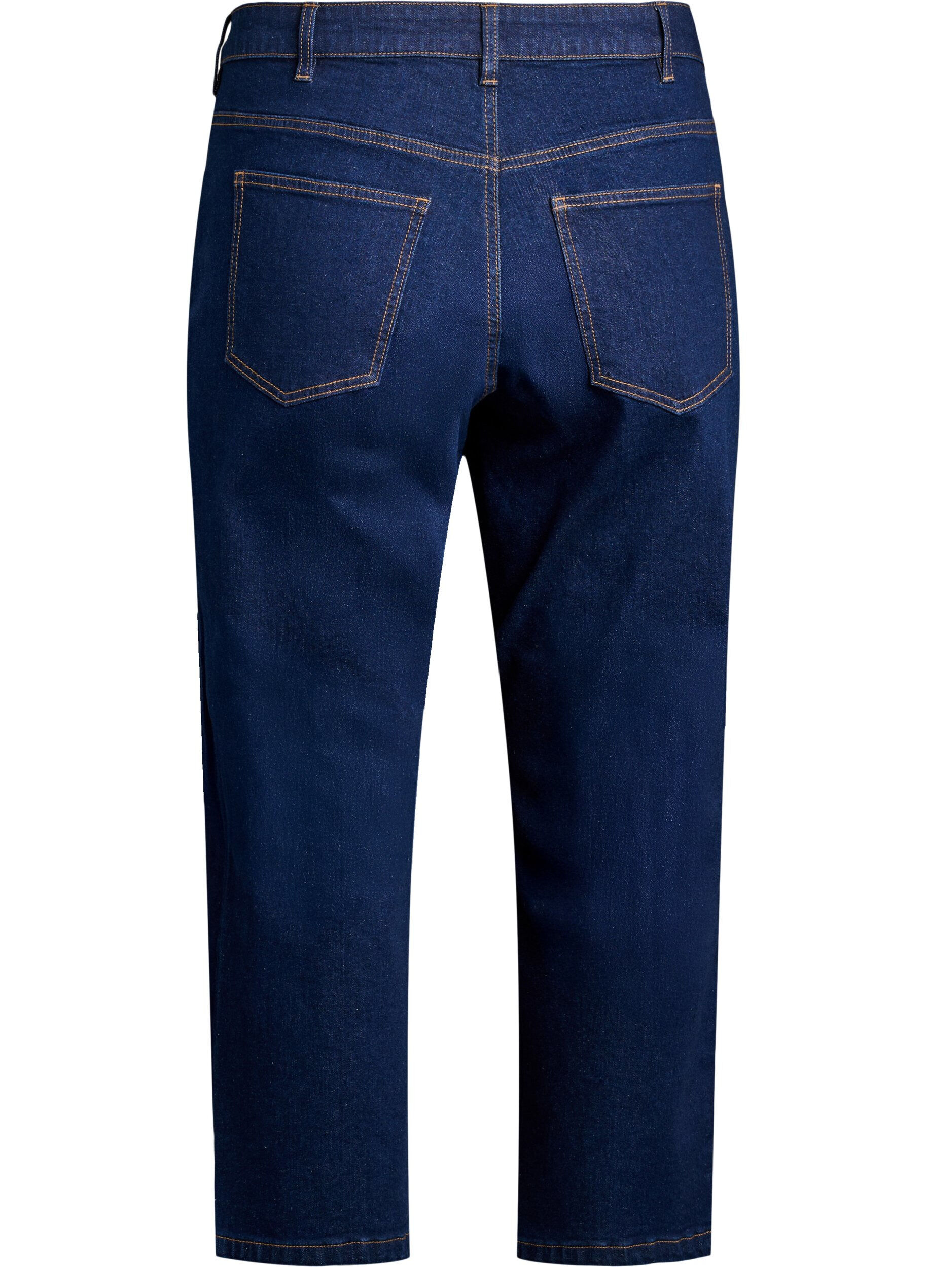 ZizzifashionCropped Vera jeans with a straight fit, Blue, Packshot image number 1