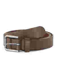 Brown belt in synthetic leather