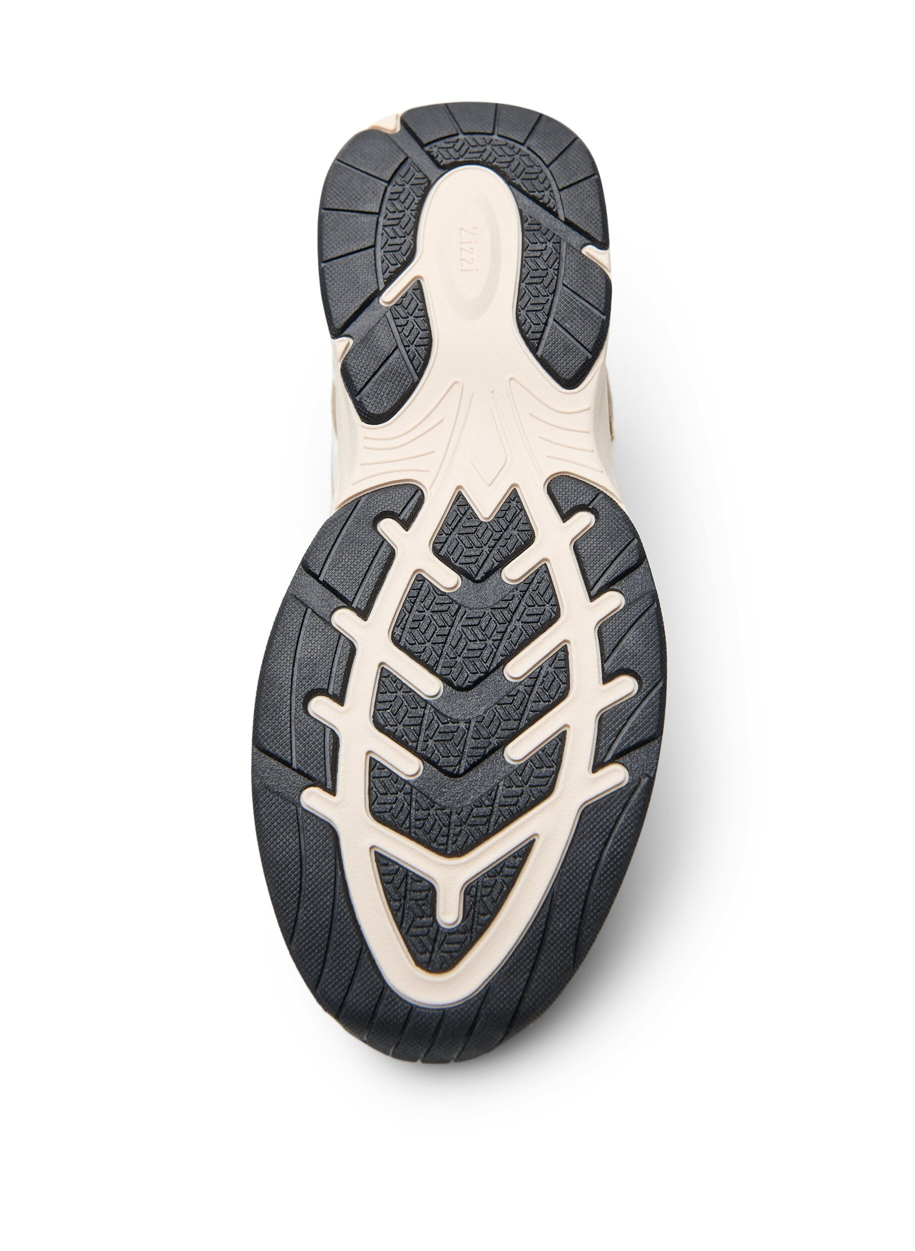 Zizzifashion Sporty sneakers with mesh, Beige, Packshot image number 4