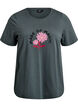T-shirt with motif, Green, Packshot image number 0