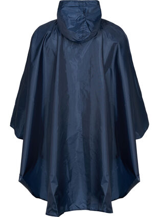 Hooded rain poncho, Navy Blazer, Packshot image number 1