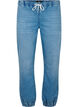 Denim joggers with pockets, Light Blue, Packshot image number 0