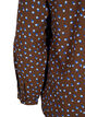 FLASH - Long sleeve blouse with print, Chicory Coffee AOP, Packshot image number 3