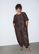 Lace blouse with short sleeves, Brown, Model image number 1