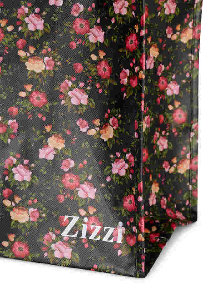 Shopping bag with zip, Bittersweet Flower, Packshot image number 2