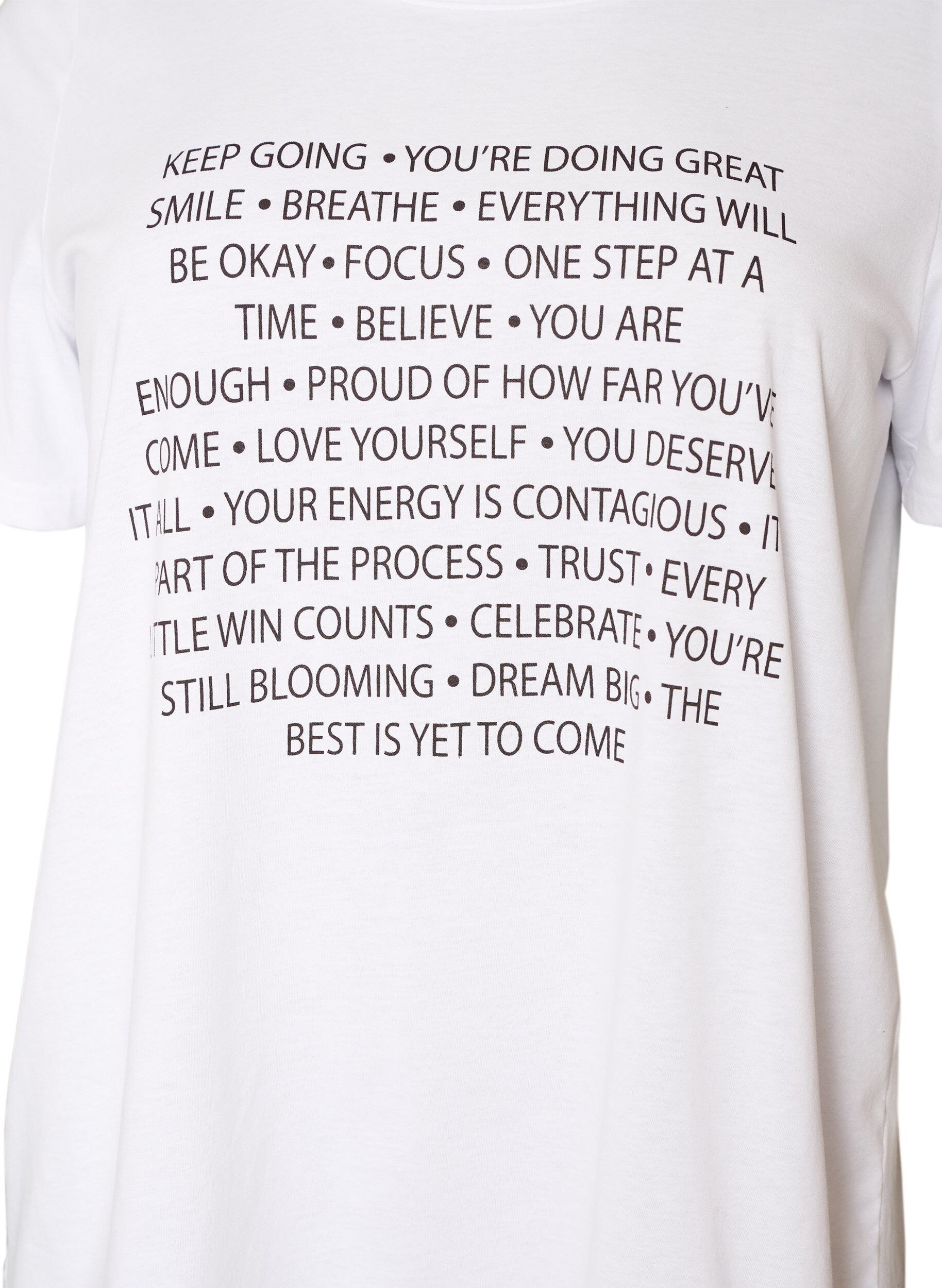 ZizzifashionT-shirt with motif, White, Packshot image number 2