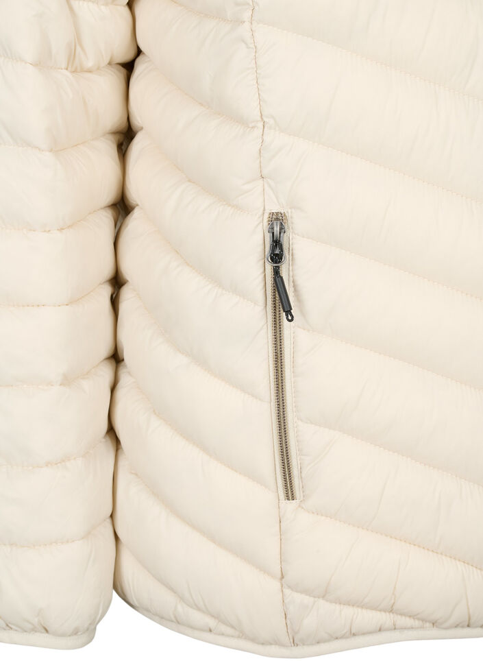 Lightweight jacket with hood, Beige, Packshot image number 3