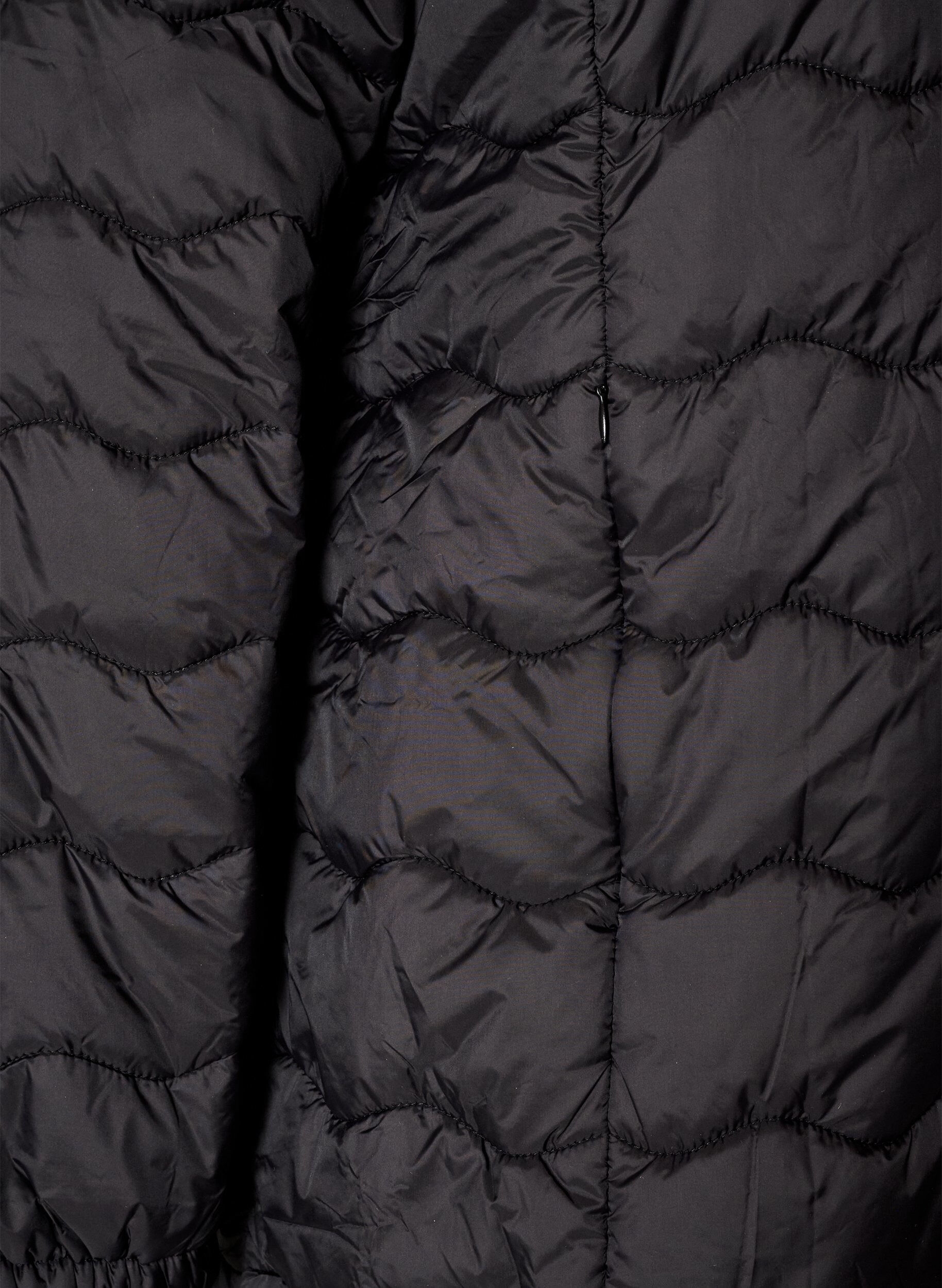 ZizzifashionQuilted jacket, Black, Packshot image number 3