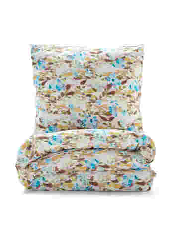 Patterned cotton bedding set