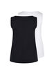 2-pack basic tank top with rib, Black/Bright White, Packshot image number 1