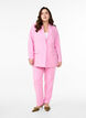 Classic blazer with button closure, Pink, Model image number 1