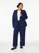 Classic blazer with single button closure and pockets, Blue, Model image number 1