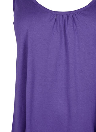 Top with a-shape and round neck, Ultra Violet, Packshot image number 2