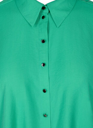 Long-sleeved viscose shirt, Mint, Packshot image number 2