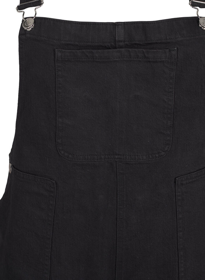 Denim overalls, Black, Packshot image number 2