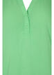 3/4 sleeve v-neck viscose blouse, Summer Green, Packshot image number 2