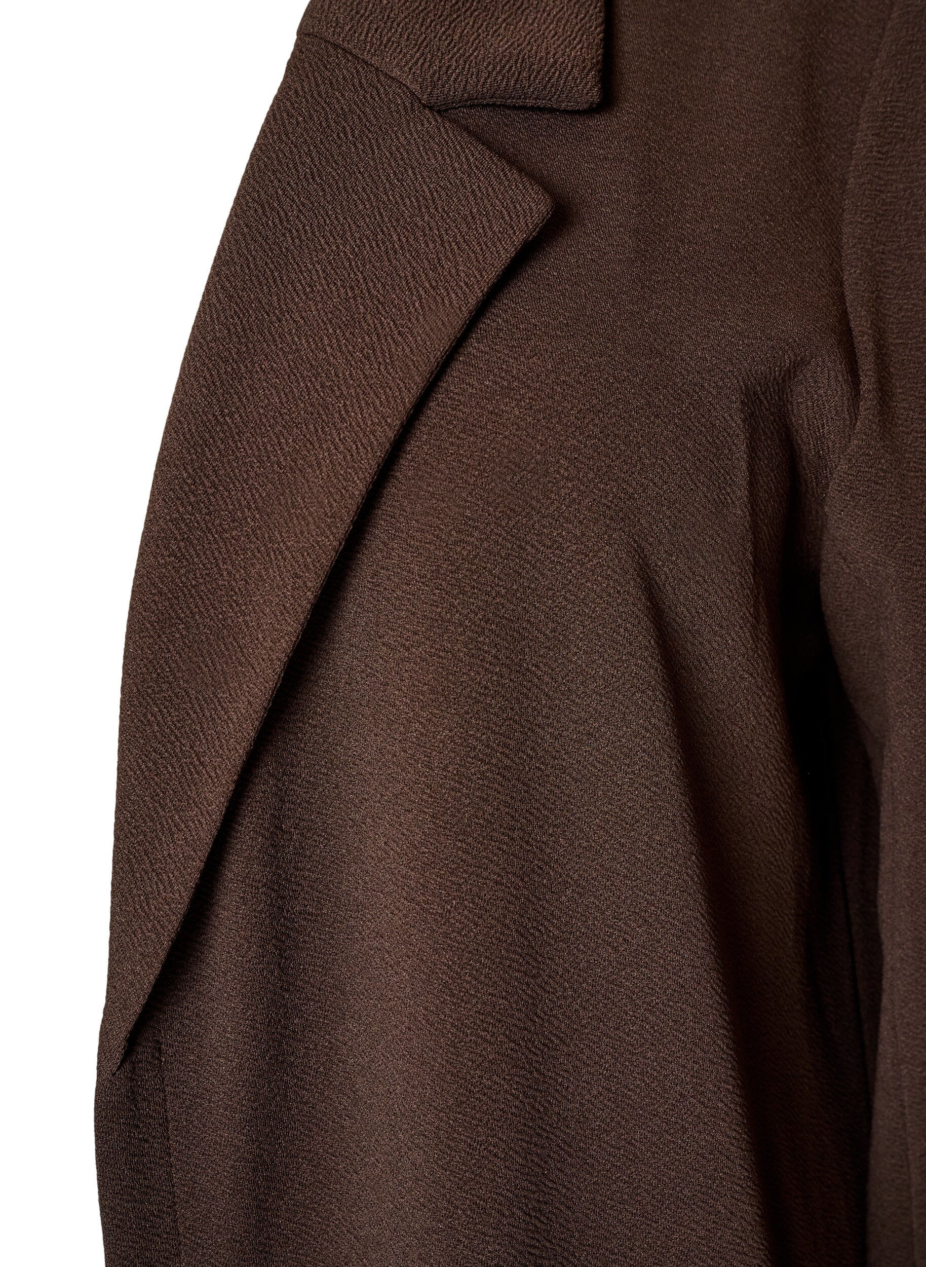 ZizzifashionLong blazer with pockets, Brown, Packshot image number 2