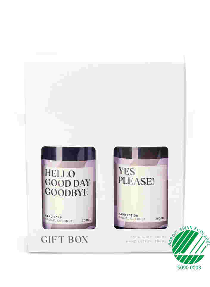 Gift set - Casual Coconut 2x300 ml, Casual Coconut Dots, Packshot