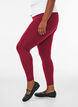 Basic viscose leggings, Red, Model image number 0