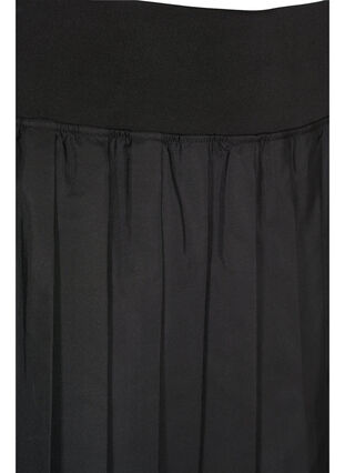 Pleated padel / tennis skirt, Black, Packshot image number 2