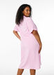 Long shirt dress with short sleeves, Pink, Model image number 2
