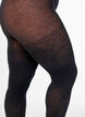 Textured tights, Black, Packshot image number 2