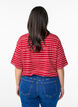 Striped T-shirt, Red, Model image number 2
