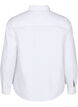 Long-sleeved cotton shirt, White, Packshot image number 1