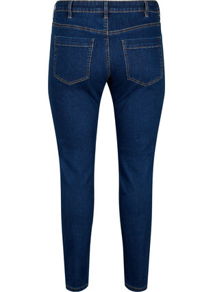 Slim fit Emily jeans with regular waist, Dark blue, Packshot image number 1