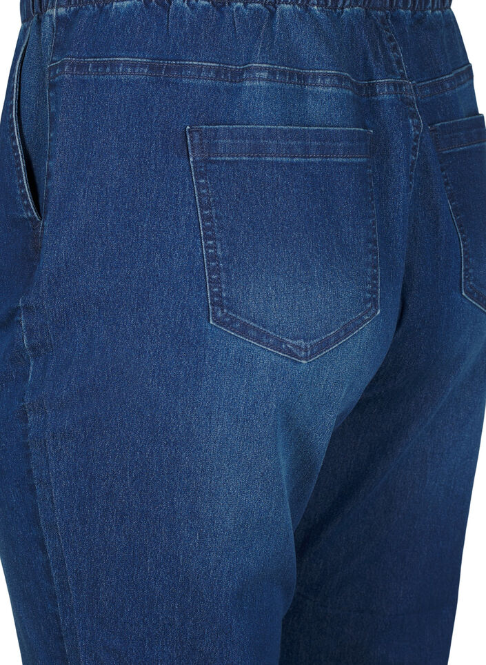 Denim joggers with pockets, Blue, Packshot image number 3
