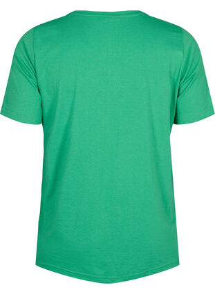 FLASH - T-shirt with round neck, Kelly Green, Packshot image number 1