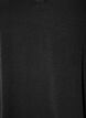 Blouse with lace sleeves and balloon shape, Black, Packshot image number 2