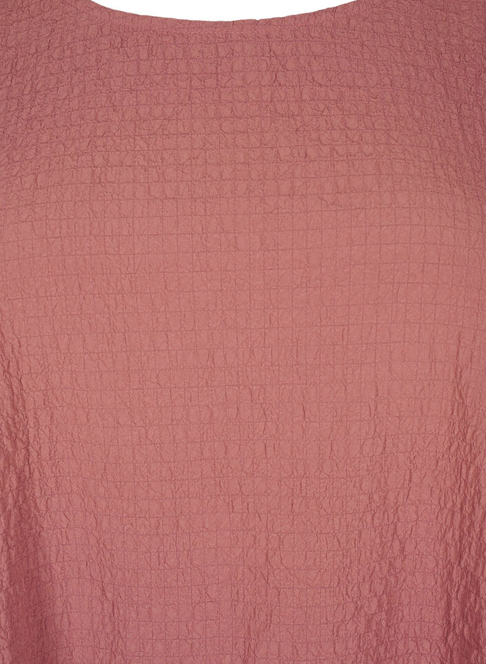 FLASH - Long-sleeved tunic with a round neck, Brown, Packshot image number 2