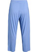 Loose night trousers in viscose jersey with pockets, Blue, Packshot image number 1