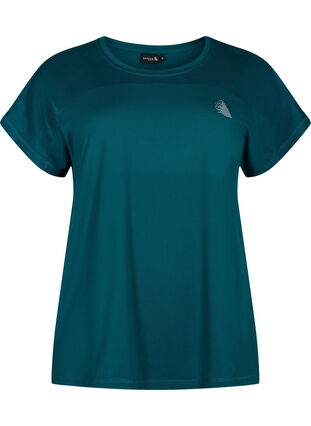 Training t-shirt with round neck, Deep Teal, Packshot image number 0