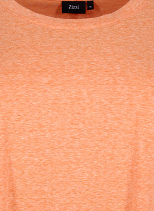 Melange t-shirt with short sleeves, Exuberance Mél, Packshot image number 2