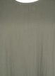 Cotton short-sleeved dress with a-line cut, Green, Packshot image number 2