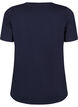 FLASH - T-shirt with motif, Navy B. Silver Faith, Packshot image number 1
