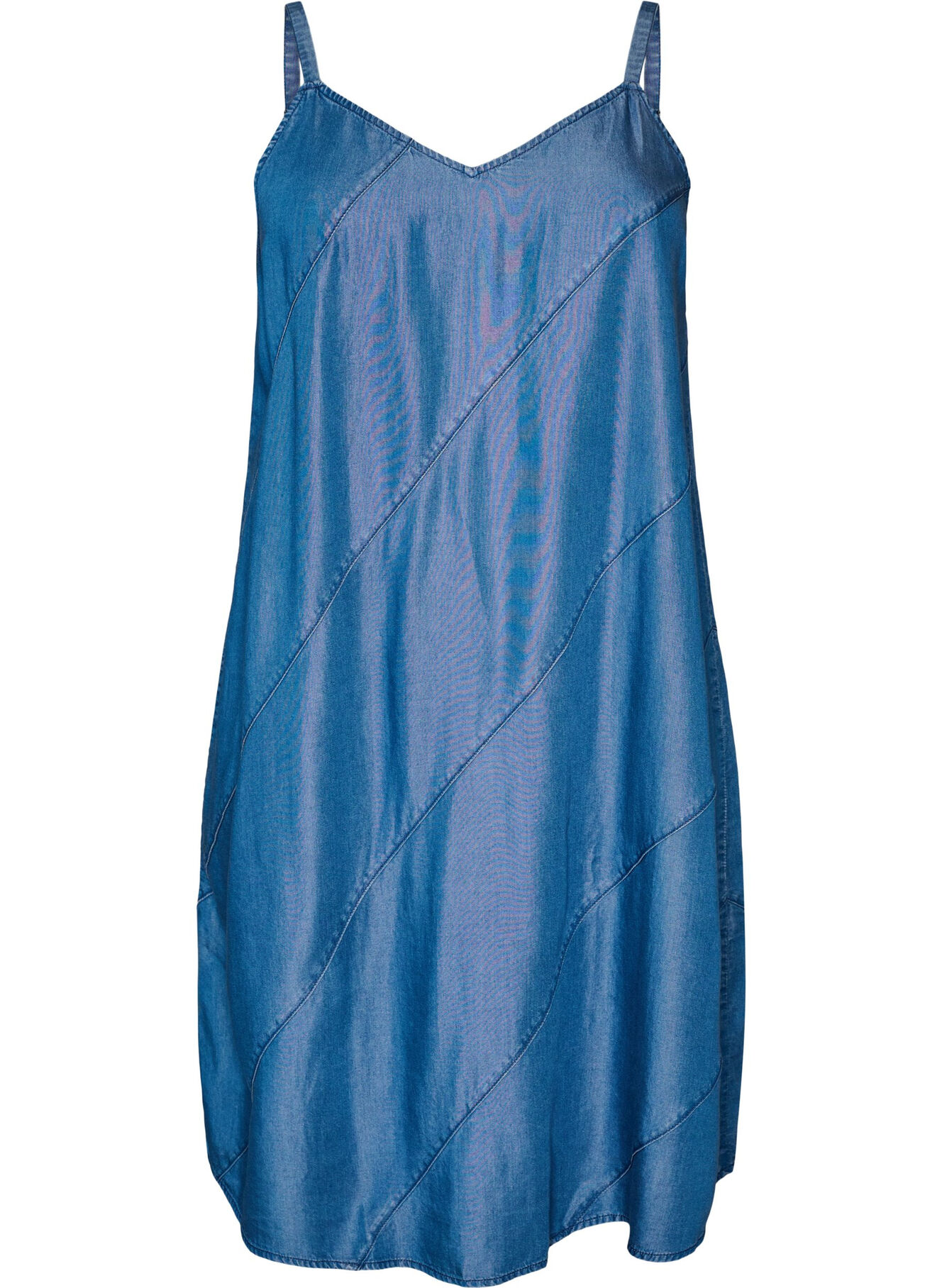 blue tencel dress Eleanor Denim Shirt Dress in Tencel Cotton Denim S