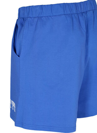 Sweatshorts with pockets, Dazzling Blue, Packshot image number 3
