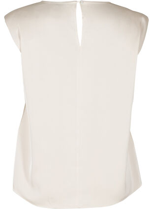 Plain-coloured top with a round neckline, Gray Morn, Packshot image number 1