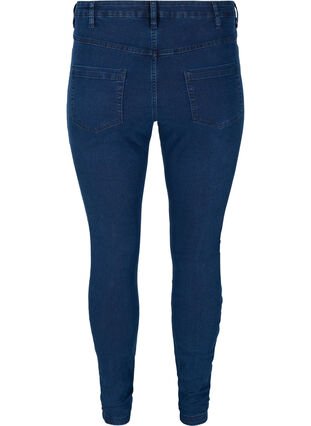 High waist super slim Amy jeans, Dark blue, Packshot image number 1