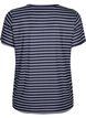 FLASH - T-shirt with stripes, Night S. W. Stripe, Packshot image number 1