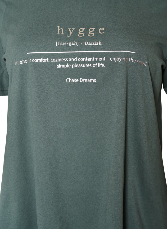 T-shirt with motif, Green, Packshot image number 2