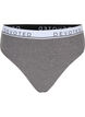 G-string with regular waist, Grey, Packshot image number 0