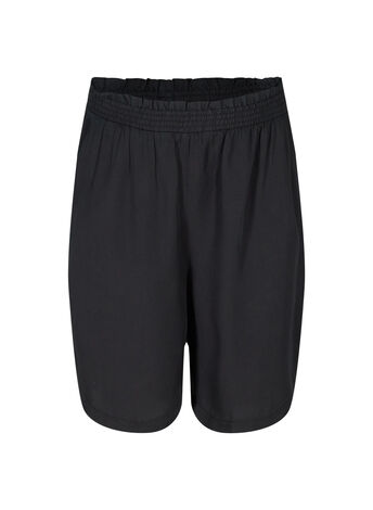 Loose Bermuda shorts with smock